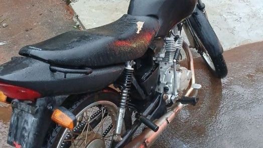 Adolescente é apreendido com motocicleta furtada e adulterada em Chapecó