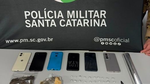 Quatro pessoas são presas por tráfico de drogas em operação da Polícia Militar em Xanxerê
