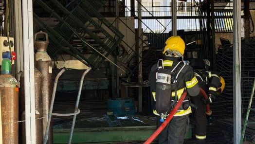 Incêndio atinge tanque de tinta em empresa de Seara e causa prejuízos