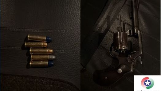 Homem é preso com revólver calibre .38 durante abordagem da Polícia Militar em Xaxim