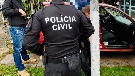 Polícia Civil prende suspeito de tentativa de homicídio durante operação em município do Oeste