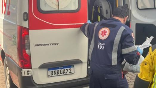 Trabalhador é resgatado em estado grave após acidente de trabalho em Cordilheira Alta