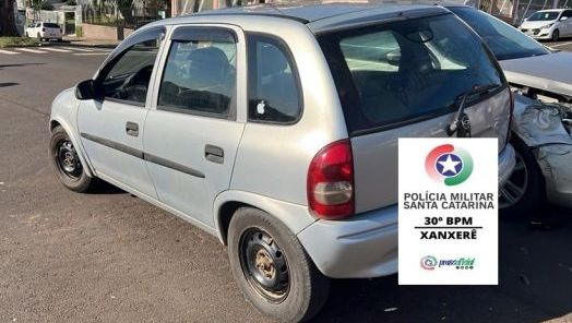 Colisão em cruzamento deixa dois feridos em acidente em Xanxerê