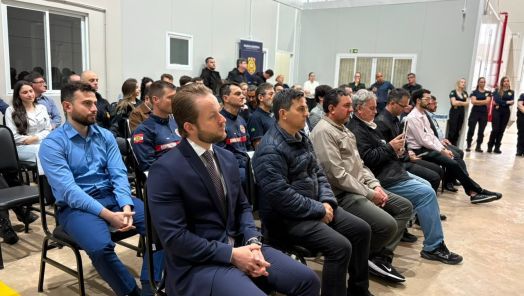 Prefeito de Xanxerê em exercício acompanha inauguração da Polícia Científica e vistoria obras da XRE-100