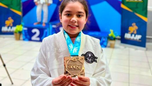 Atletas de Xanxerê conquistam cinco pódios no Floripa Winter Kids de Jiu-Jitsu