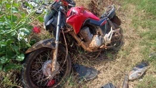 Motociclista de 18 anos fica ferida após colisão na Linha Medianeira, em Xanxerê