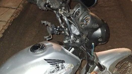Motociclista fica ferido após colisão entre duas motos em Xanxerê