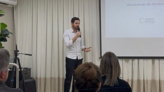 Ouro Verde recebe workshop de oratória com Eder Mores no dia 16 de outubro