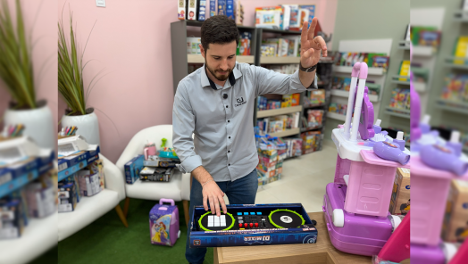 VÍDEO: Conheça o DJ Mixer, o novo brinquedo disponível na Histórias do Crescer!