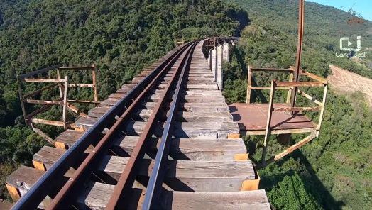 Curta a terceira parte do passeio pela Ferrovia do Trigo