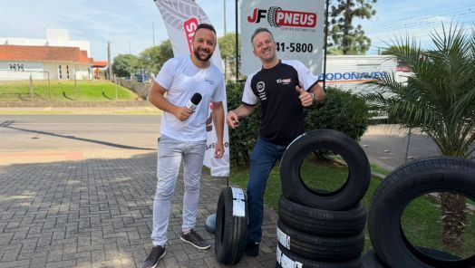 VÍDEO: A JF Pneus está comemorando 10 anos no dia 17 de abril com uma ação especial para os clientes
