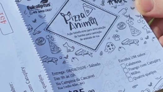 Pizza Animal AMA – uma ação de amor pelos animais 