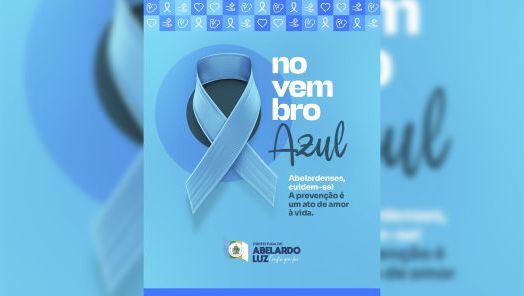 Campanha Novembro Azul mobiliza rede de saúde de Abelardo Luz em ações de prevenção