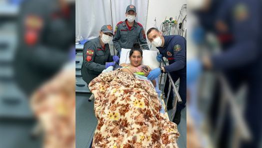 Bombeiros realizam parto dentro de residência em São José do Cedro