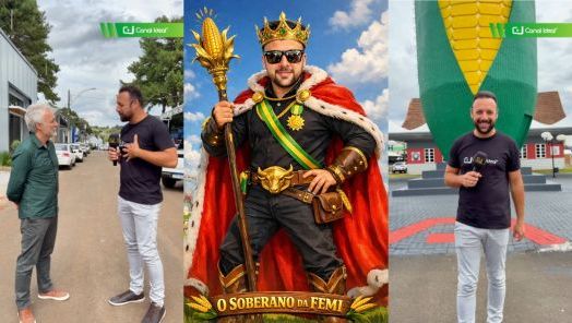 VÍDEO: será que o Rodrigo conseguiu o aval do prefeito para ser o soberano da ExpoFemi? 