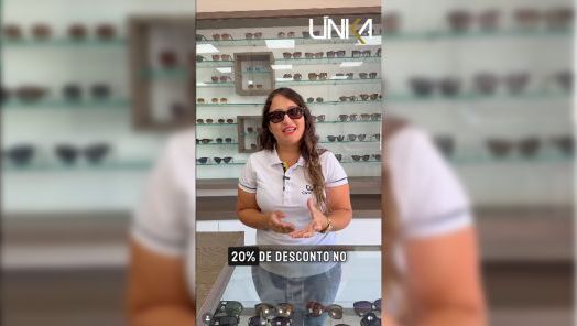 VÍDEO: está na hora de adquirir seu novo óculos de sol na Unika Ótica e Joalheria