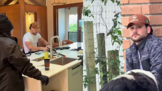 Influenciador César Rincon é preso após operação apreender 329 munições em rancho de Araranguá