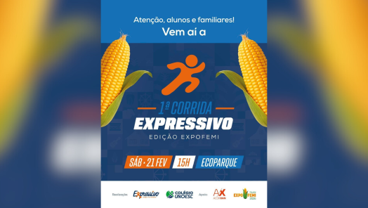 1ª Corrida Expressivo movimenta Ecoparque neste sábado em Xanxerê