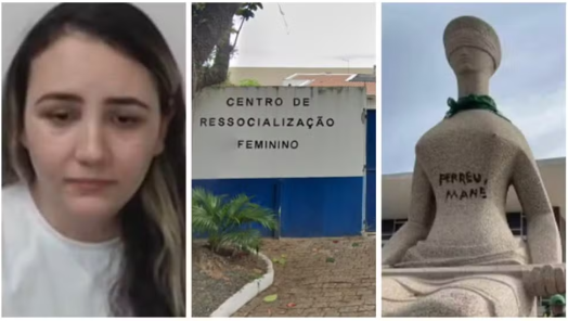 Alexandre de Moraes autoriza Débora do Batom a cumprir pena no regime semiaberto