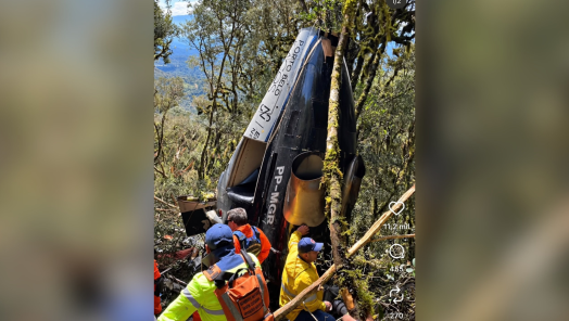 Empresa responsável pelo helicóptero lamenta morte de cinco ocupantes em Urubici