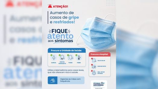 VÍDEO: Faxinal dos Guedes registrou aumento nos casos de gripe e resfriados nos últimos dias 