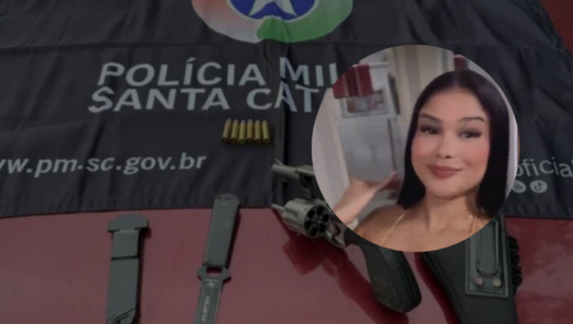 Jovem de 24 anos é morta a facadas no Centro de Chapecó; suspeito é baleado após fuga