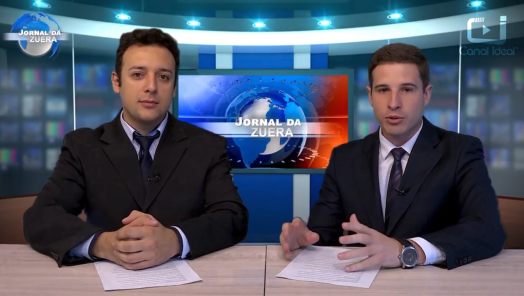 VÍDEO: Resolvemos reagir ao primeiro Jornal da Zuera… e chamamos a Ale pra comentar tudo 