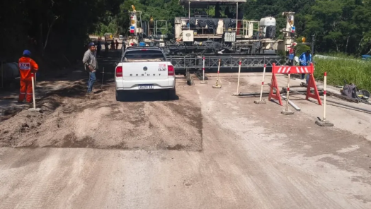 PMRv informa interdição total da SC-305 em São Lourenço do Oeste