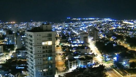 VÍDEO: Câmera exclusiva do Canal Ideal mostra como foi a chegada da chuva em Xanxerê na noite de domingo (30)