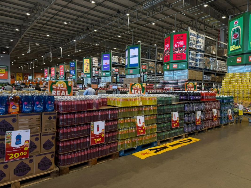 VÍDEO: fim de Semana do Real traz mais de 100 ofertas no Econômico Atacadão