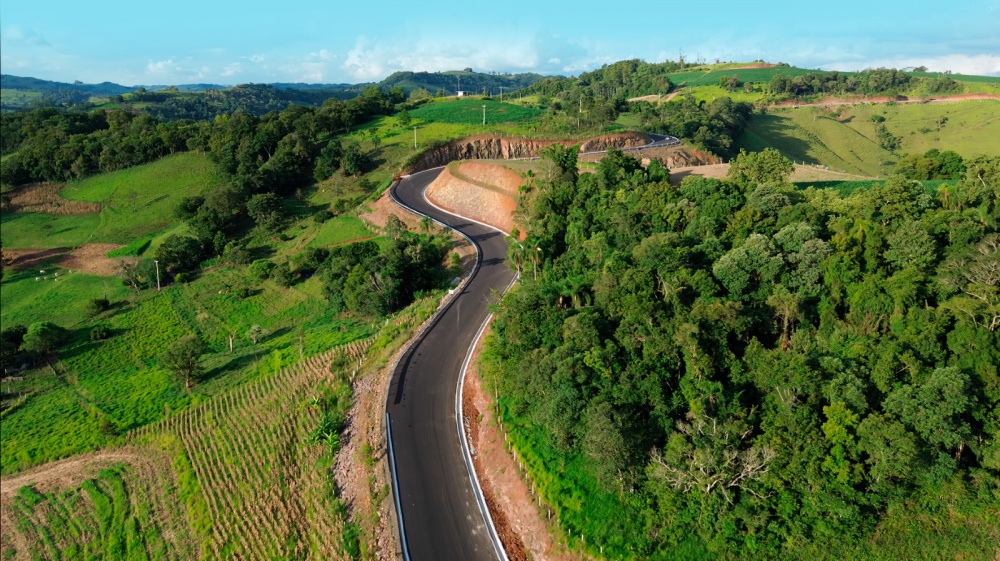 A nova rodovia possui cerca de 10 quilômetros de extensão (Foto: Divulgação)
