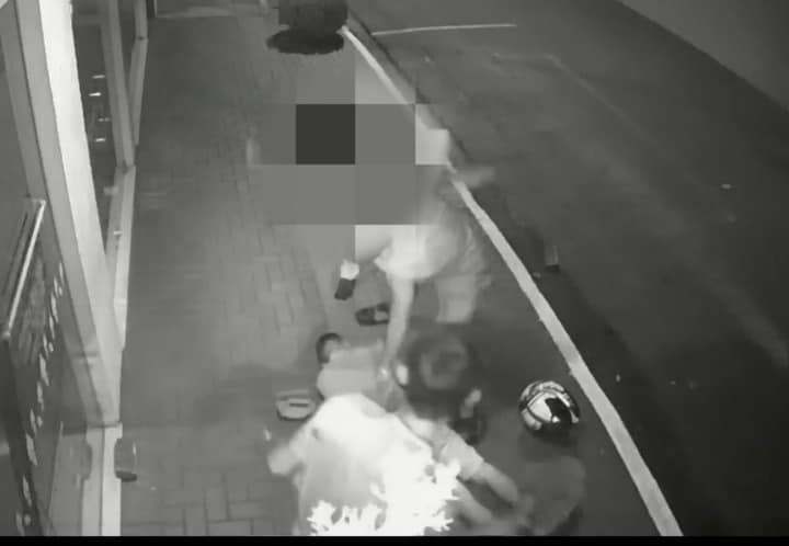 Homem fica gravemente ferido após ser agredido com pedras e golpes de facão, no Centro de Xanxerê