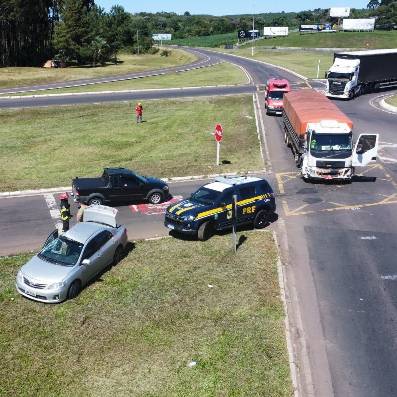 Idosa morre após grave colisão no trevão do Irani