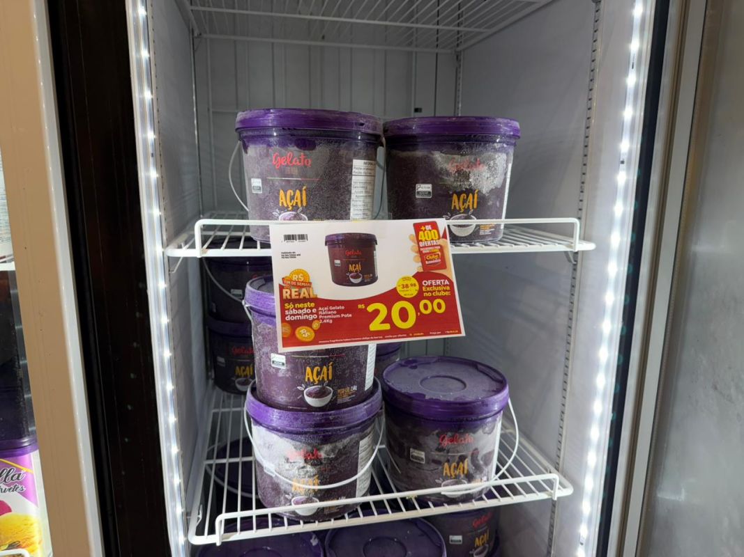 VÍDEO: pote de açaí por R$ 20,00 é destaque no Fim de Semana do Real