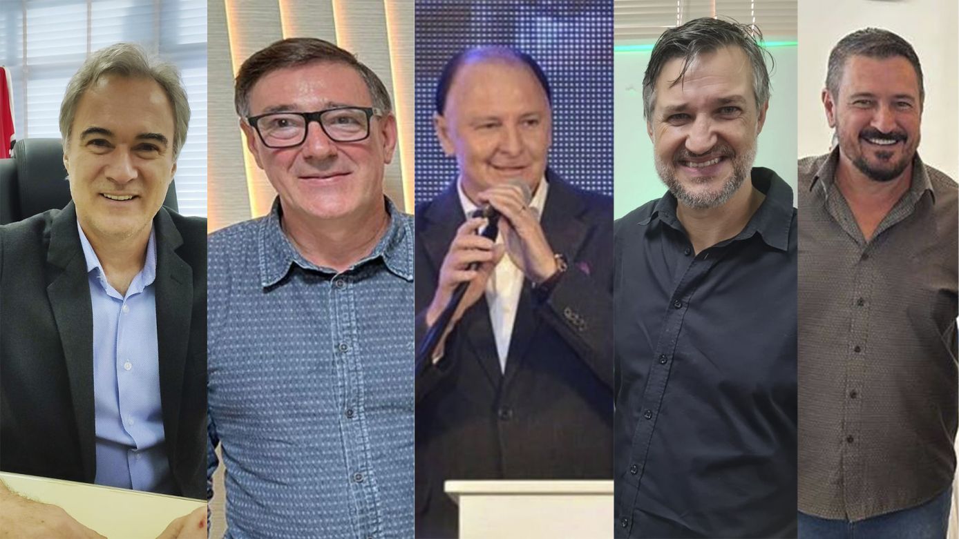 Oscar Martarelo / Edson Marció / Ademir Gasperini (Miri) / Professor Alessandro /Evandro Berto