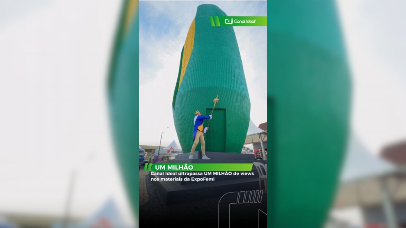 VÍDEO: os conteúdos do Canal Ideal sobre a ExpoFemi já ultrapassaram a marca de 1 milhão de visualizações