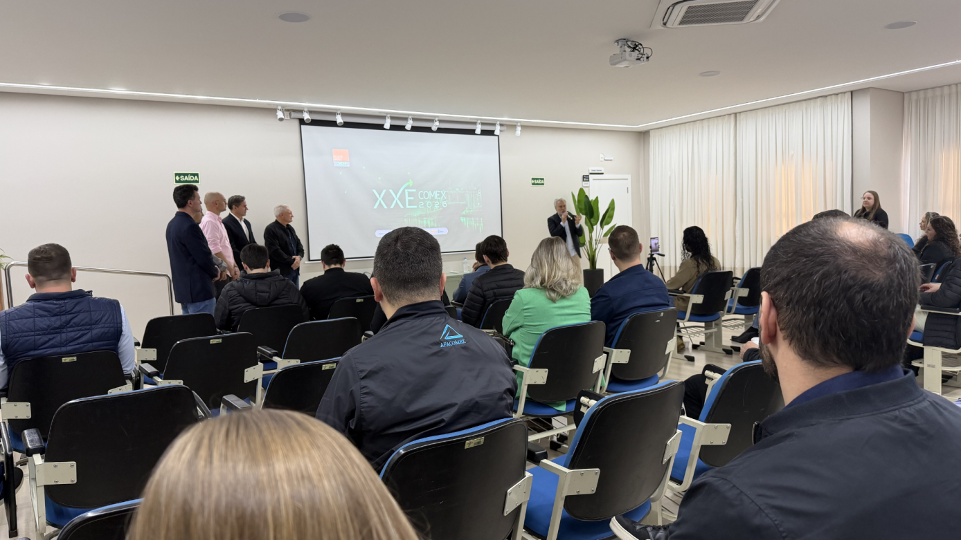 VÍDEO: XXE COMEX 2026 é lançado e reforça Xanxerê como referência em comércio exterior