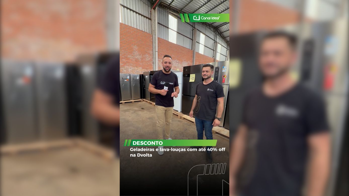 VÍDEO: ofertas especiais na Dvolta com ate 40% de desconto!