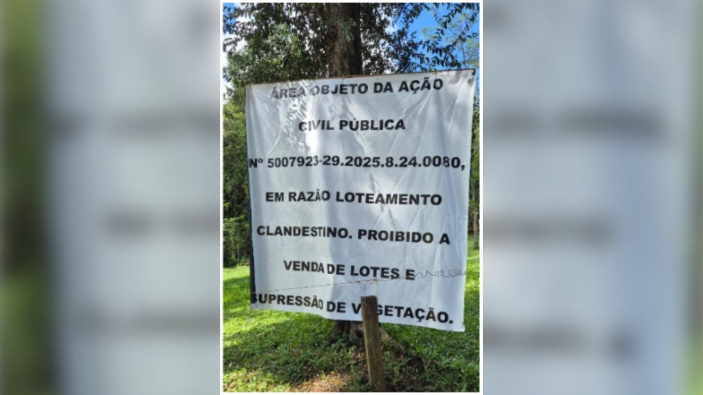 Audiência pública vai discutir situação de loteamento clandestino no interior de Xanxerê