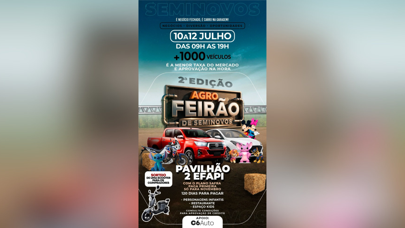 VÍDEO: vem aí a 2ª edição do Agro Feirão em Chapecó