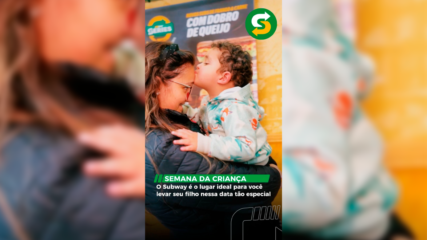 VÍDEO: crie memórias nesse Dia das Crianças no Subway Xanxerê!