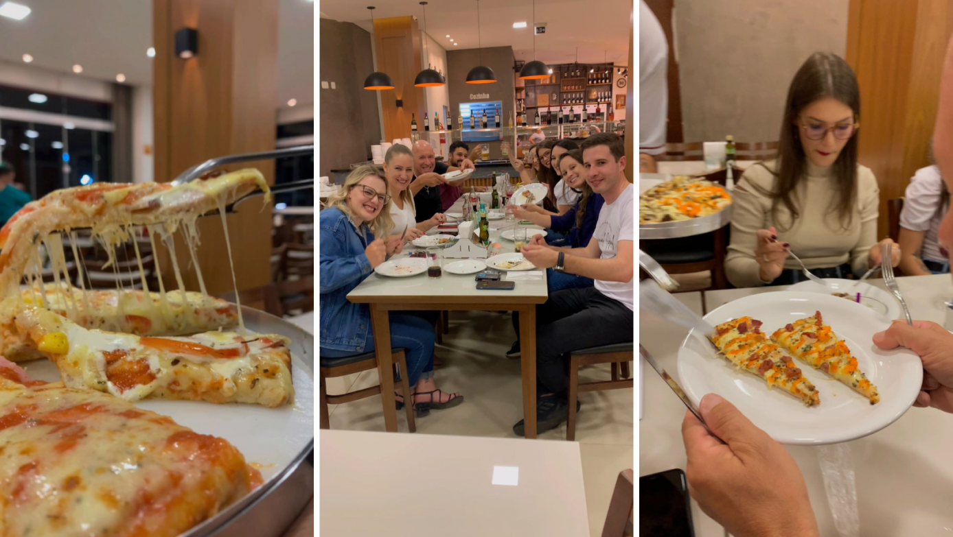 VÍDEO: Um rodízio de pizza de respeito você encontra no Fino Sabor, em Xanxerê