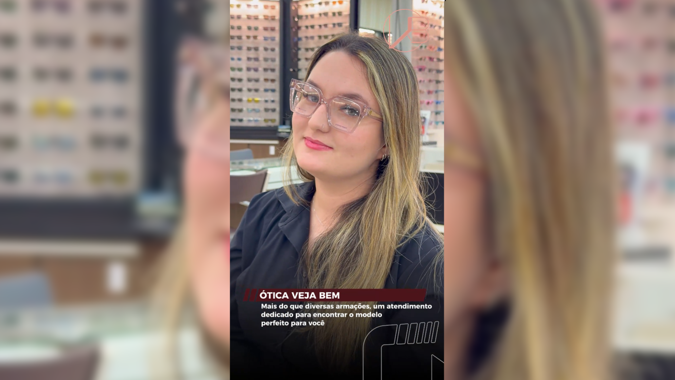 VÍDEO:&nbsp; Óculos novo, escolha certa e entrega rápida!