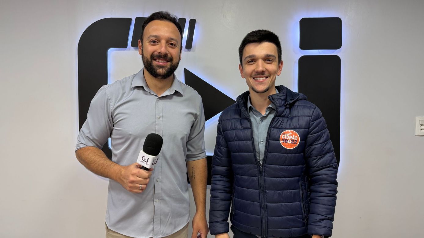 VÍDEO: O Canal Ideal recebeu Wilson Cidrão (NOVO), candidato a deputado estadual