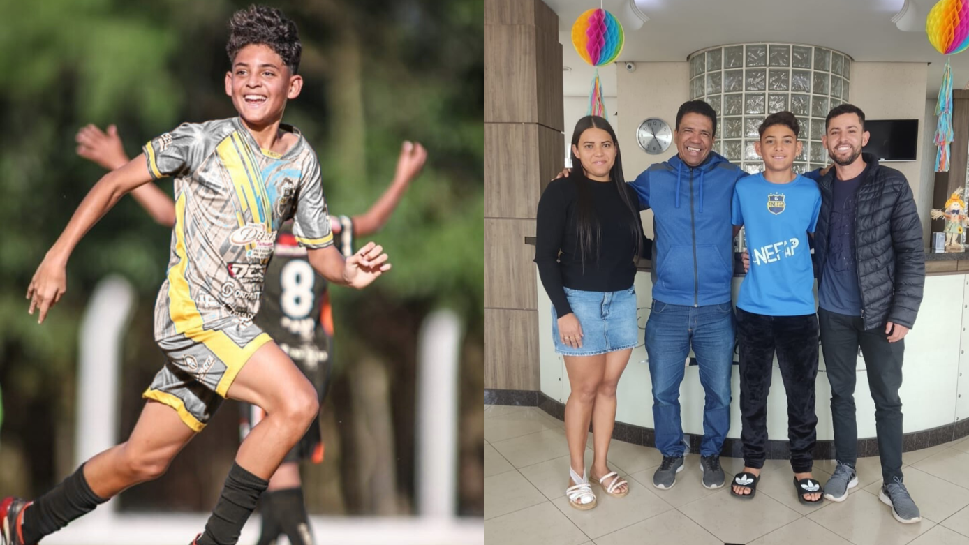 Xanxerense revelado na Gol Cup Sul fará avaliação no Palmeiras
