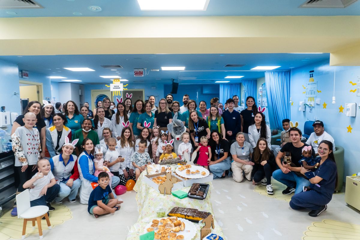 VÍDEO: ação leva alegria, acolhimento e esperança às crianças da oncologia pediátrica