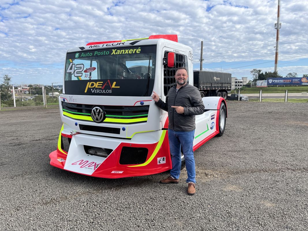 VÍDEO: piloto xanxerense se destaca na Fórmula Truck