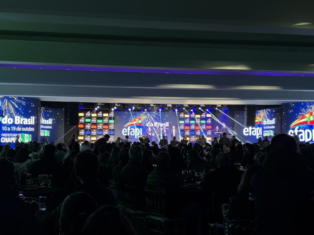 Confira os shows da Efapi 2025; seis dias terão acesso gratuito