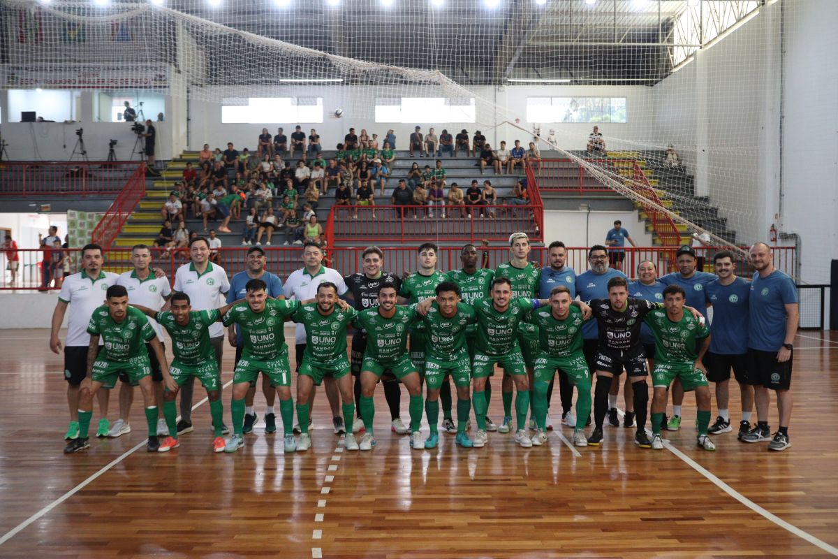 VÍDEO: amistoso de futsal coloca Chape e Joaçaba frente a frente em Xanxerê