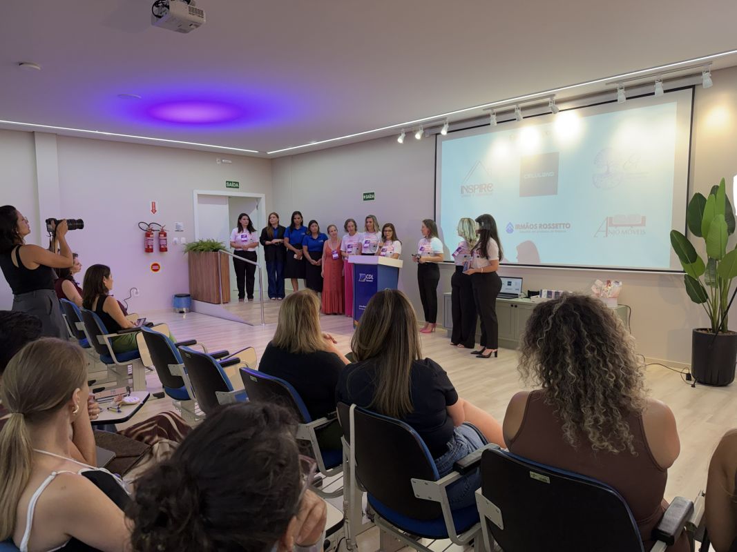VÍDEO: O CDL Mulher foi lançado em Xanxerê reunindo cerca de 80 mulheres entre empresárias e lideranças